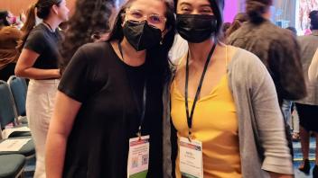 IMSD student and mentor at SACNAS Conference 2022