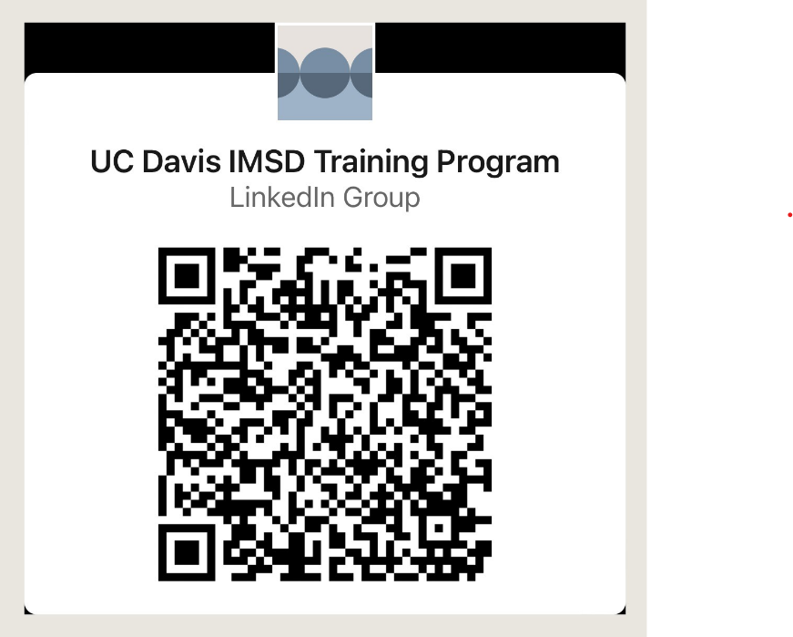 QR code IMSD LinkedIN group