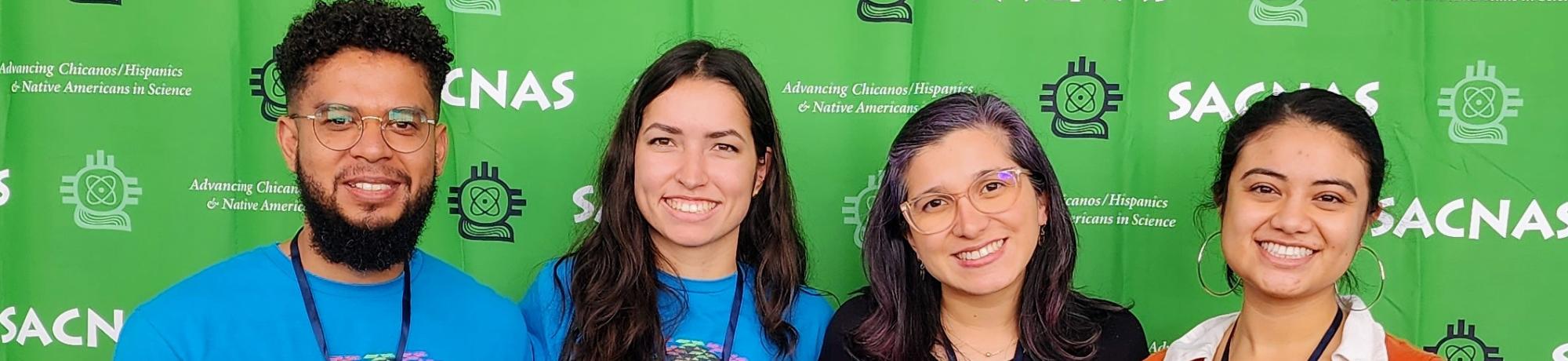 IMSD students and mentor at SACNAS Conference 2022